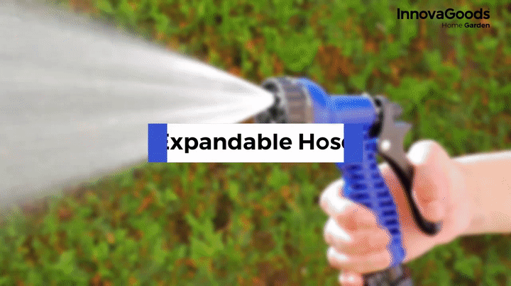 Expandable Pipe with High-Pressure Nozzle for Car Wash, Gardening, and , For Universal Connector 30M/100ft.